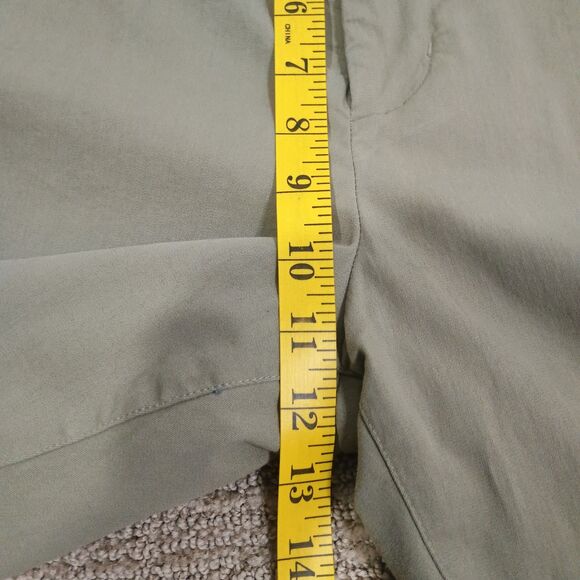 Marine Layer Saturday Breeze Chino Pants Men Large  35 X 31 Olive Green Stretch - Picture 9 of 10